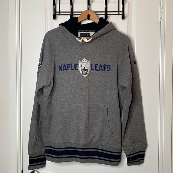Maple Leafs NHL Small Roots Hoodie Sweatshirt - Picture 1 of 11